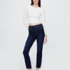 High Rise Vintage Slim Jeans