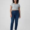 High Rise Vintage Slim Jeans