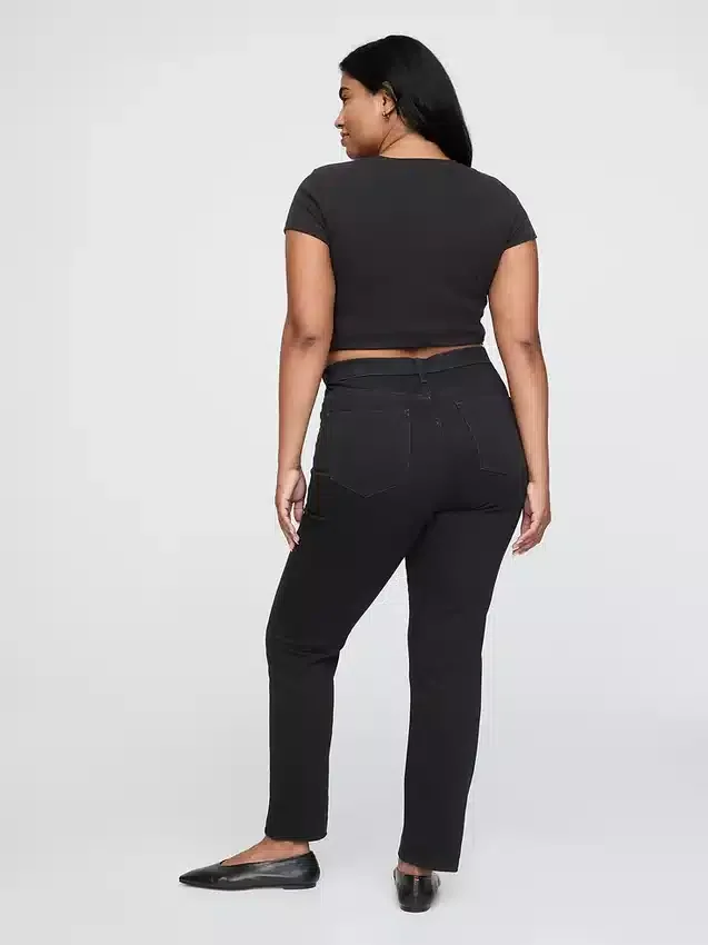 High Rise Vintage Slim Jeans