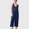 Ingrid and Isabel Lisbon Wide-Leg Sleeveless Maternity Jumpsuit