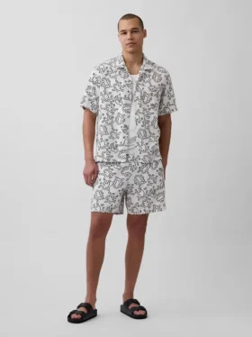 Keith Haring Textured Easy Shorts