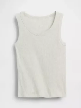 Kid Rib Scoop Tank Top
