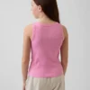 Kid Rib Scoop Tank Top