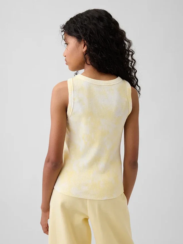 Kid Rib Tie-Dye Tank Top