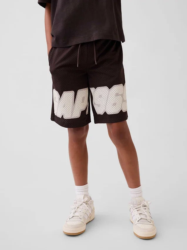 Kids 8" Mesh Active Shorts