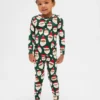 Kids & Baby Organic Brushed Cotton Holiday Pj Set