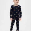 Kids & Baby Organic Brushed Cotton Holiday Pj Set