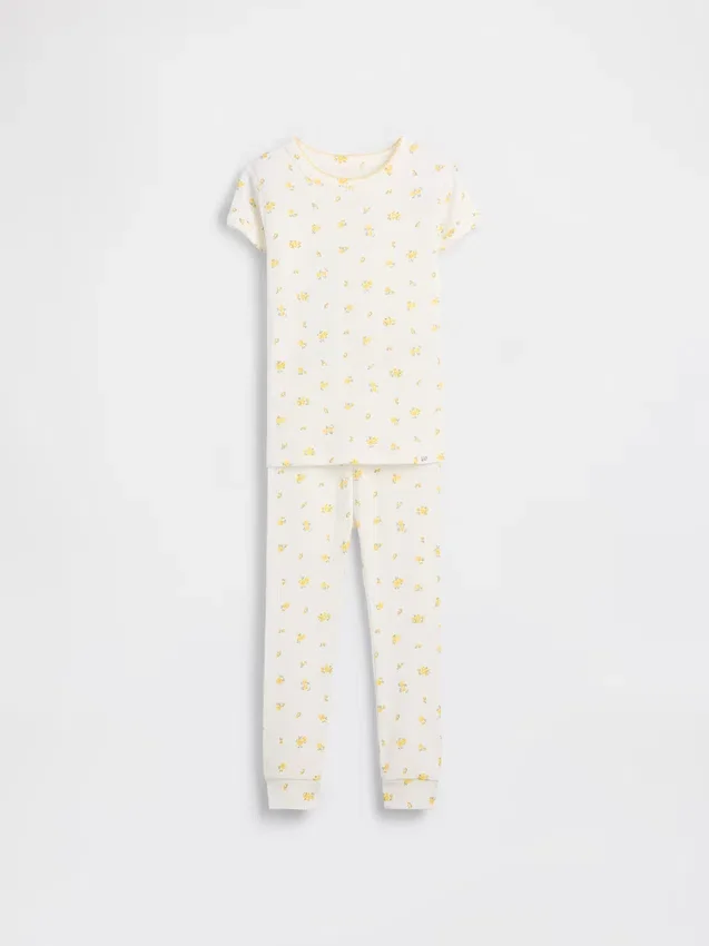 Kids & Baby Organic Brushed Cotton Pj Set