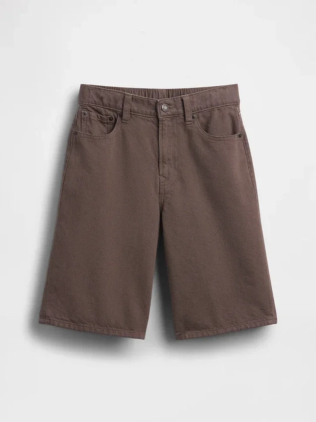 Kids Baggy Denim Shorts