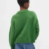 Kids Boxy V-Neck Sweater