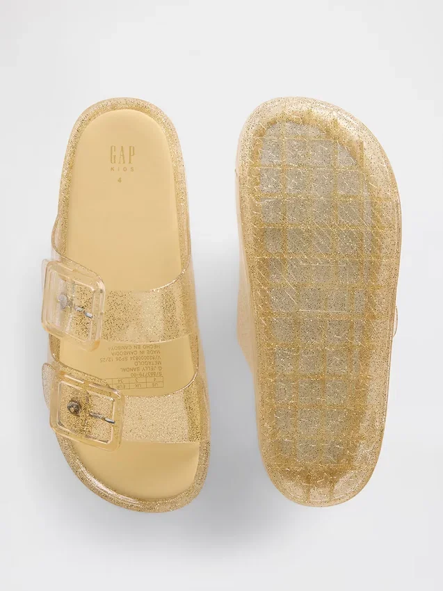 Kids Buckle Jelly Sandals