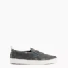 Kids Canvas Camo Slip-On Sneakers