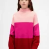 Kids Cashsoft Stripe Tunic Sweater