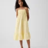 Kids Cotton Gauze Midi Dress