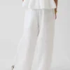 Kids Cotton Gauze Wide-Leg Pants