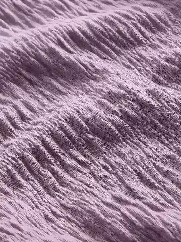 Kids Crinkle Knit Ruffle Top