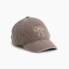 Kids Denim Bow Baseball Hat