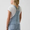 Kids Denim Loose Shortalls