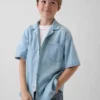 Kids Denim Relaxed Shirt