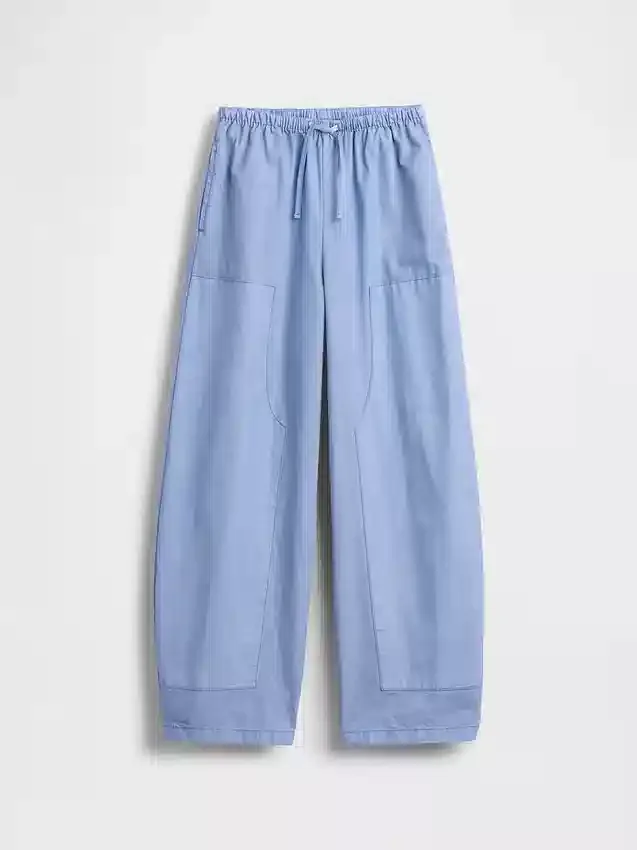 Kids Easy Double-Knee Barrel Pants