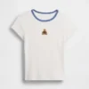 Kids Embroidered Rib T-Shirt