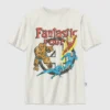 Kids Fantastic Four Vintage Graphic T-Shirt
