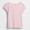 Kids Fitted Cap-Sleeve T-Shirt