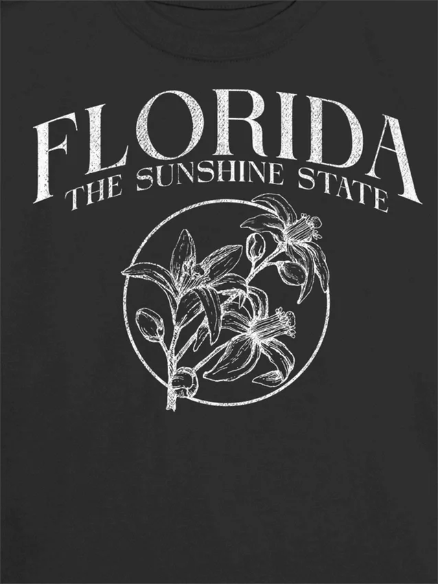 Kids Florida Sunshine State Graphic T-Shirt