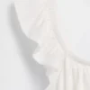 Kids Flutter-Sleeve Smocked Peplum Top