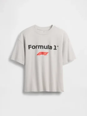 Kids Formula 1 Oversized Graphic T-Shirt