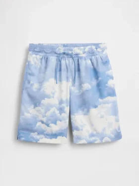 Kids Gapfit 6″ Recycled Mesh Easy Shorts