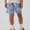 Kids Gapfit 6" Recycled Mesh Easy Shorts