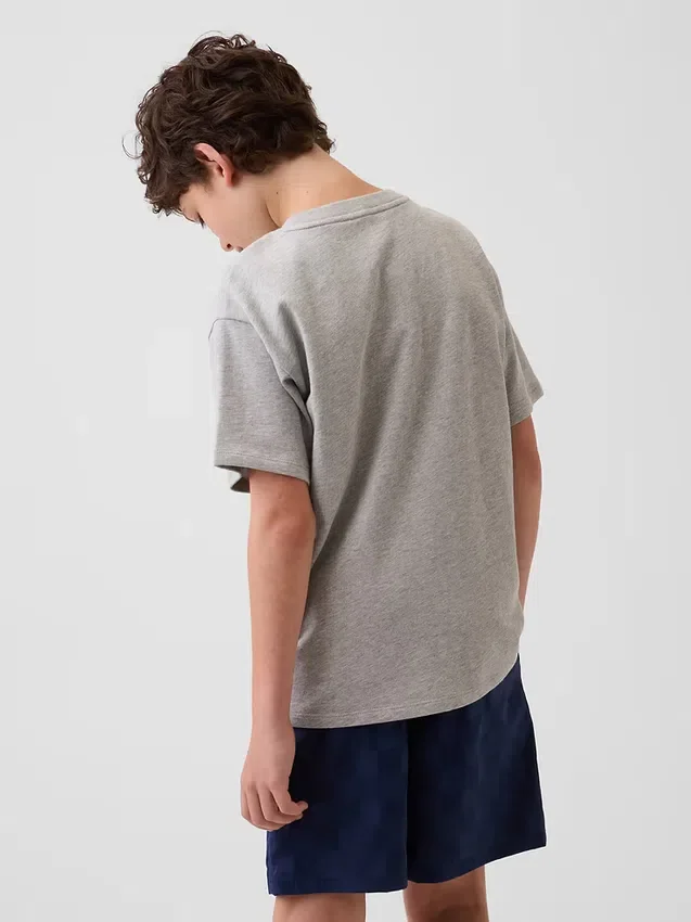 Kids Heavyweight Relaxed Gap Logo T-Shirt
