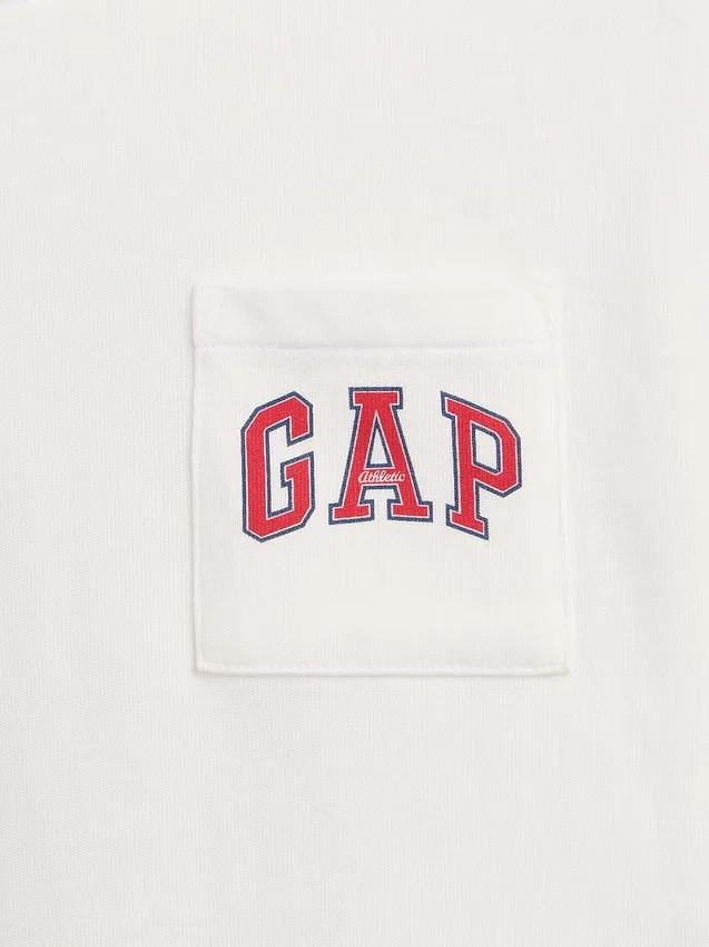 Kids Heavyweight Relaxed Gap Logo T-Shirt