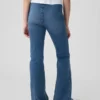 Kids High Rise Crossover Flare Jeans