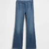 Kids High Rise Crossover Flare Jeans