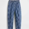 Kids High Rise Easy Barrel Jeans