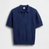 Kids Johnny Collar Checkered Sweater Shirt