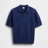 Kids Johnny Collar Checkered Sweater Shirt