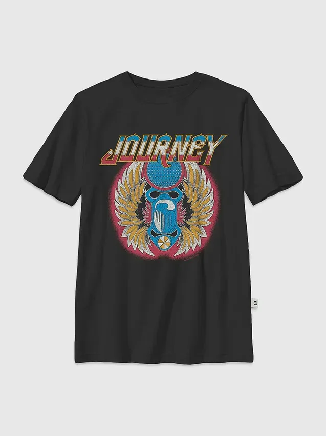 Kids Journey Scarab Freedom Disco Glow Graphic T-Shirt