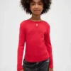 Kids Keyhole Bow Fitted T-Shirt