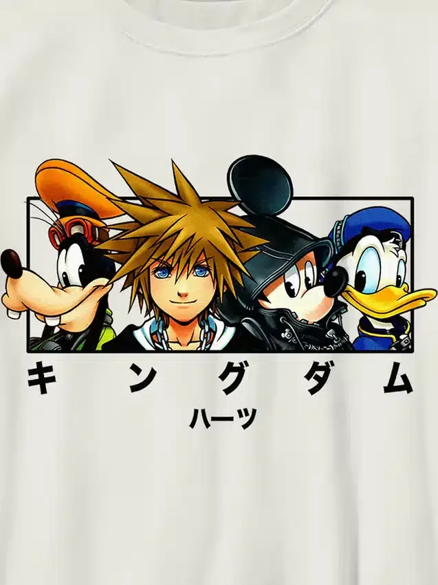 Kids Kingdom Hearts Box up Graphic T-Shirt