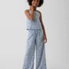 Kids Linen-Cotton Easy Wide-Leg Pants