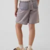 Kids Low Rise Easy Longline Denim Shorts
