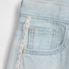 Kids Low Rise Longline Denim Shorts