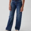 Kids Low Rise Relaxed Straight Jeans