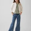 Kids Low Rise Seamed Relaxed Flare Jeans
