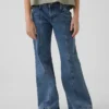 Kids Low Rise Seamed Relaxed Flare Jeans