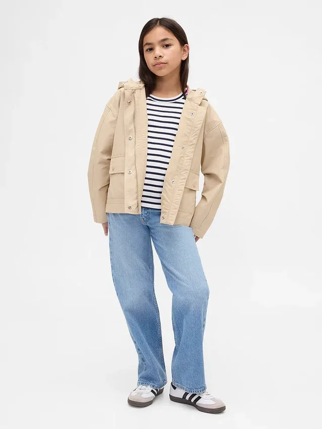 Kids Low Rise Straight Jeans