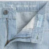 Kids Low Rise Stride Denim Stripe Shorts